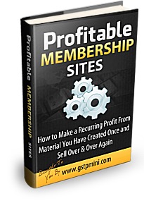 Profitable Membership Sites cover1