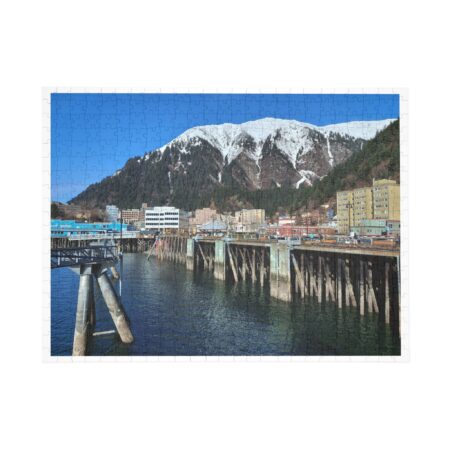Puzzle (252, 500 or 1000-Piece) - Alaska - Juneau Waterfront